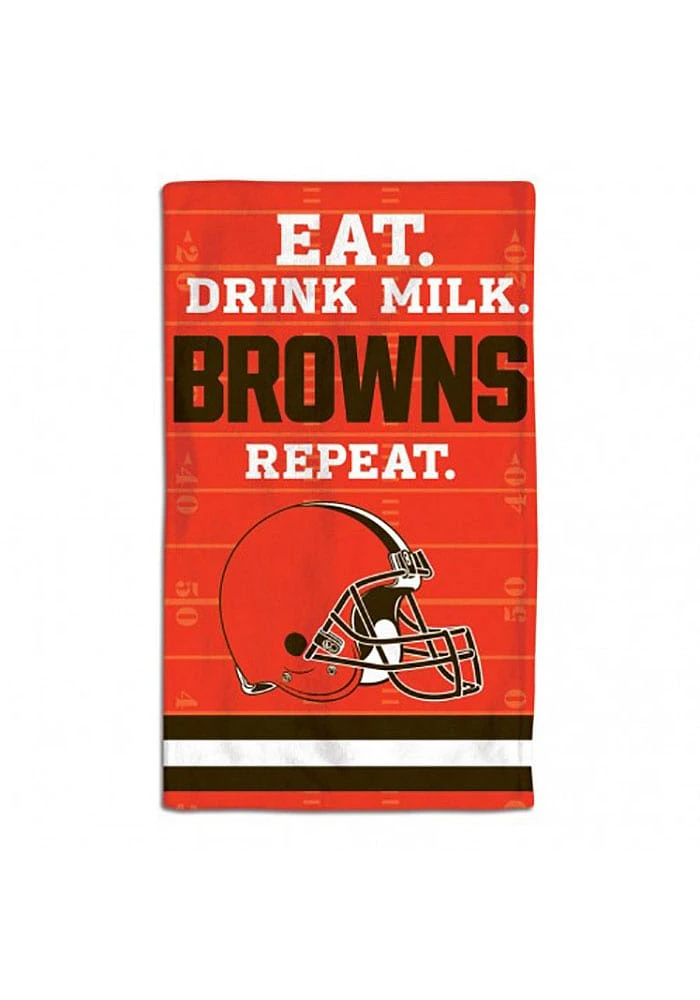 Cleveland Browns Drink Milk Bib