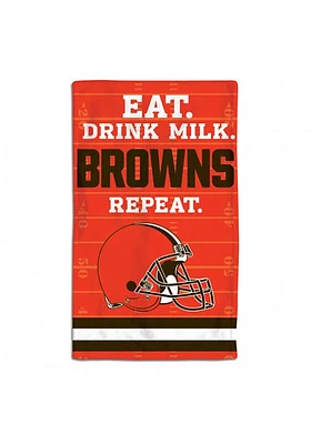 Cleveland Browns Drink Milk Bib