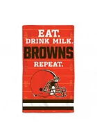 Cleveland Browns Drink Milk Bib