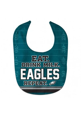 Philadelphia Eat Drink Milk Bib