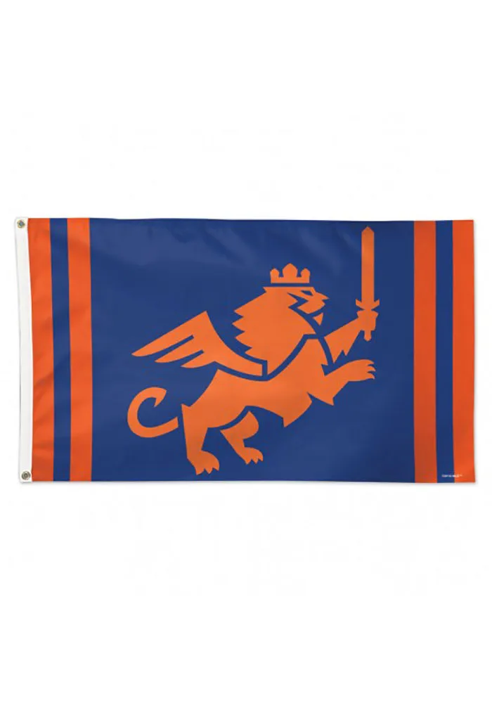 FC Cincinnati Deluxe 3x5 ft Orange Silk Screen Grommet Flag