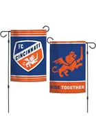 FC Cincinnati 12x18 inch 2-Sided Garden Flag