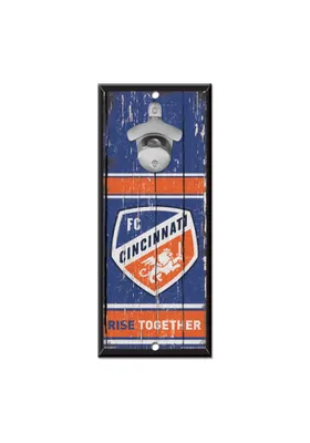 FC Cincinnati Bottle Opener Sign