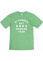 RALLY Green Drinking Team Short Sleeve Fashion T Shirt