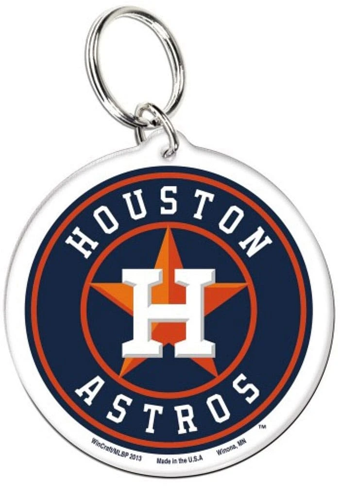Houston Astros Acrylic Keychain - Navy Blue