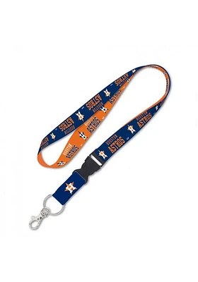Houston Astros Detachable Lanyard - Blue