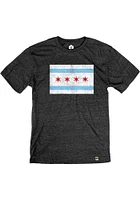 Rally Chicago Black Flag Short Sleeve Fashion T Shirt