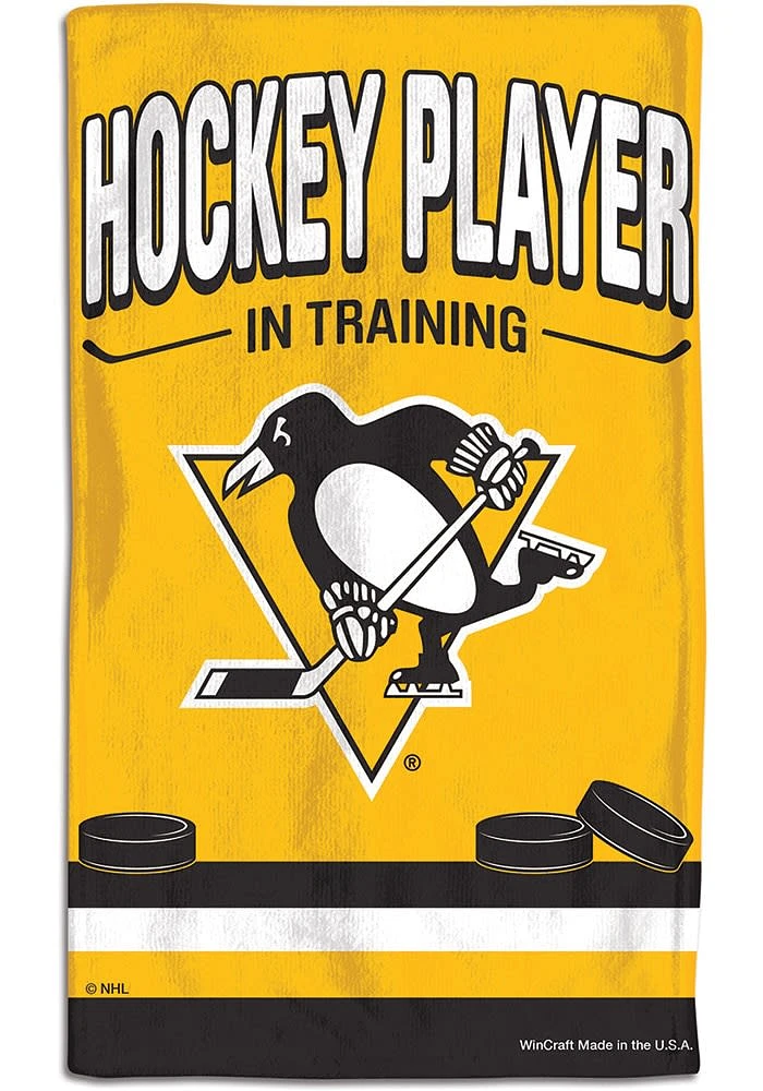 Pitt Penguins Hockey Player in Training Bib