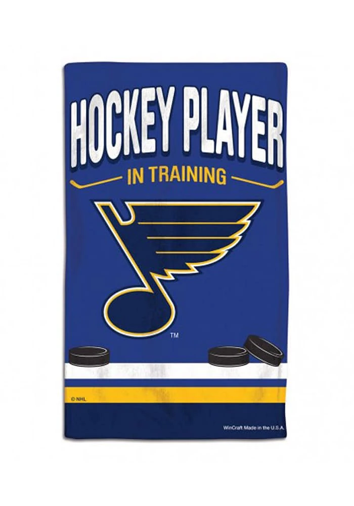 STL Blues Hockey Player in Training Bib