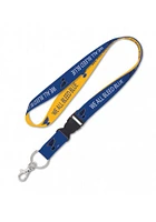 St Louis Blues Slogan Design Lanyard - Blue