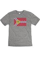 Rally St Louis Flag Short Sleeve Fashion T Shirt