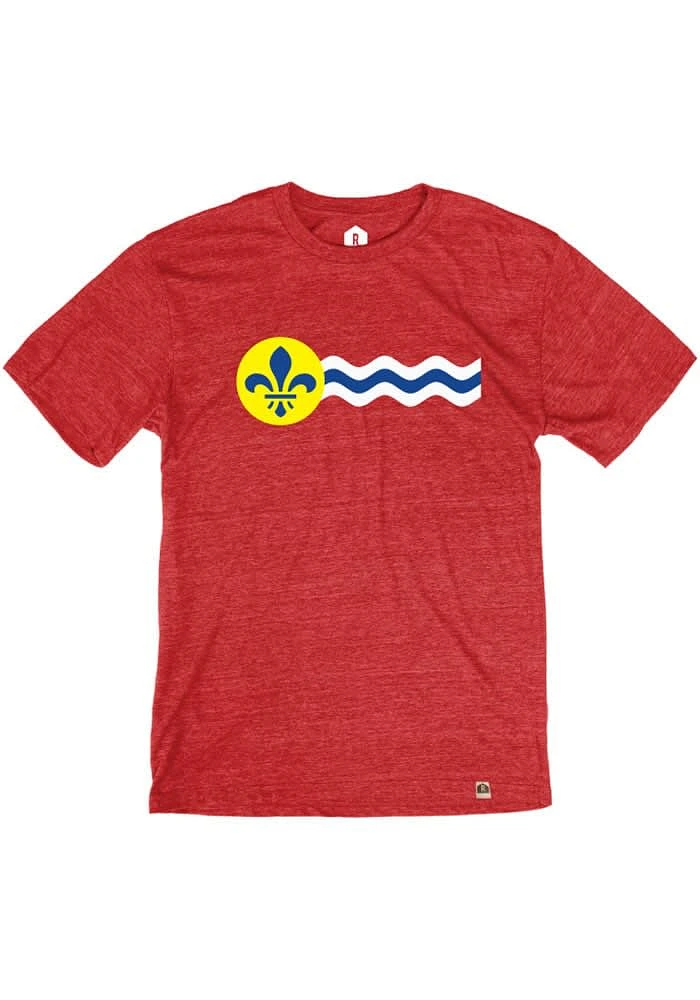 Rally St Louis Flag Short Sleeve Fashion T Shirt