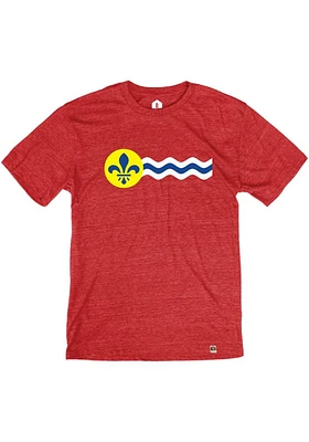 Rally St Louis Flag Short Sleeve Fashion T Shirt