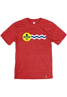 Rally St Louis Flag Short Sleeve Fashion T Shirt