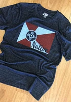 Rally Wichita Navy Blue Native Short Sleeve Fashion T Shirt