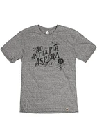 Rally Kansas Grey Ad Astra Short Sleeve Fashion T Shirt