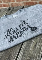 Rally Kansas Grey Ad Astra Short Sleeve Fashion T Shirt