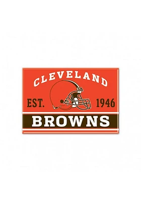 Cleveland Browns 2.5X3.5 Magnet