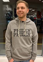Rally Philadelphia Mens Grey Philly Long Sleeve Hoodie