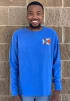 Wichita Blue Skyline Long Sleeve T Shirt
