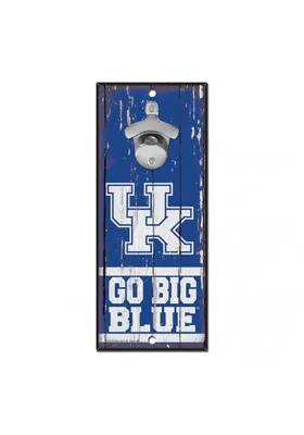 Kentucky Wildcats 5X11 Bottle Opener Sign