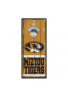 Missouri Tigers 5X11 Bottle Opener Sign - Black