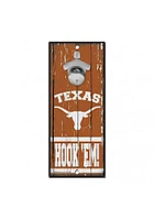 Texas Longhorns 5X11 Bottle Opener Sign - Burnt Orange