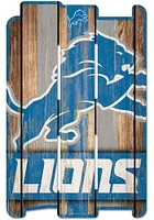 Detroit Lions 11x17 Vertical Plank Sign -