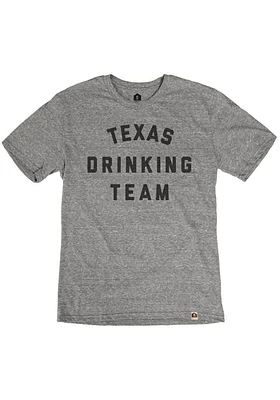 Rally Texas Grey Drinking Team Short Sleeve Fashion T Shirt