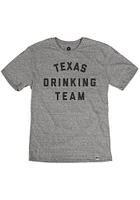 Rally Texas Grey Drinking Team Short Sleeve Fashion T Shirt