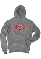 Kansas City Mens Wordmark Long Sleeve Hoodie