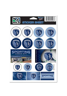Sporting Kansas City 5x7 Souvenir Stickers - Navy Blue