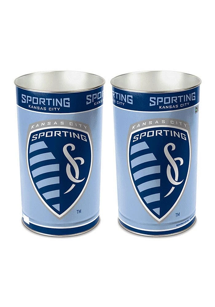 Sporting Kansas City Blue Waste Basket