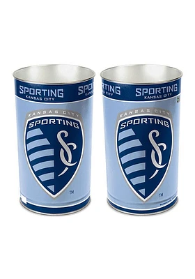 Sporting Kansas City Blue Waste Basket