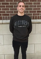 Pittsburgh Mens Black Wordmark Long Sleeve Crew Sweatshirt