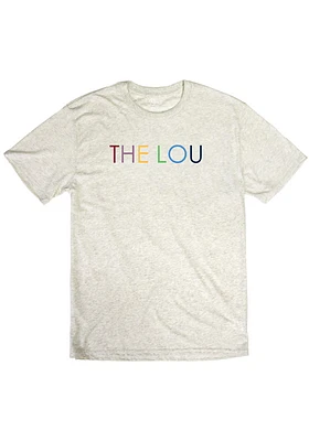 Rally St Louis Oatmeal The Lou Short Sleeve Fashion T Shirt