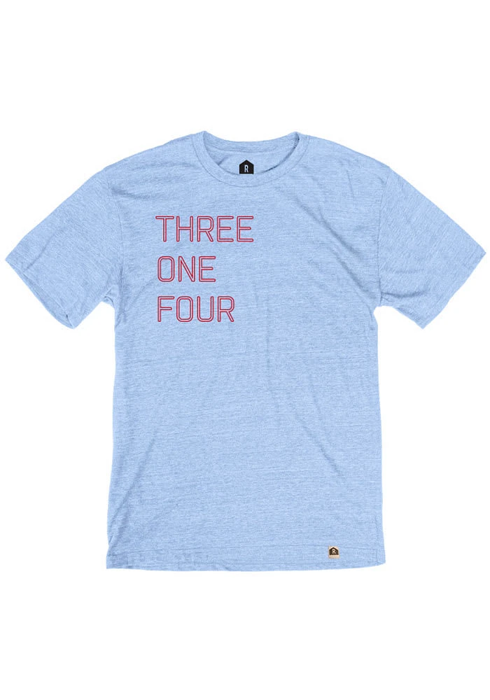 Rally St Louis Light Blue 314.0 Short Sleeve Fashion T Shirt