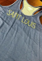 St Louis Womens Blue Wordmark Tank Top