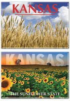 Kansas 2X3 2PK Magnet