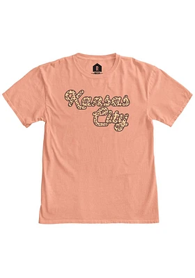 Kansas City Womens Cheetah Short Sleeve T-Shirt