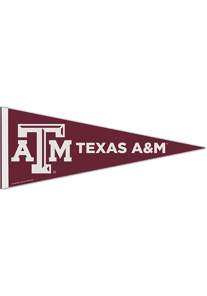 Texas A&M Aggies 12x30 Premium Pennant - Maroon