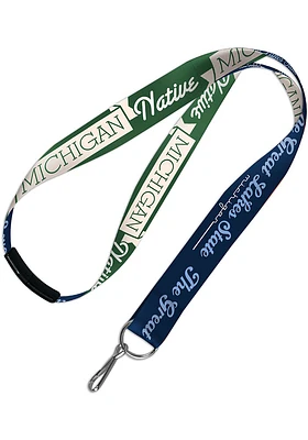Michigan State Lanyard - Blue