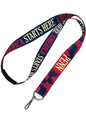 Pennsylvania State Lanyard - Blue
