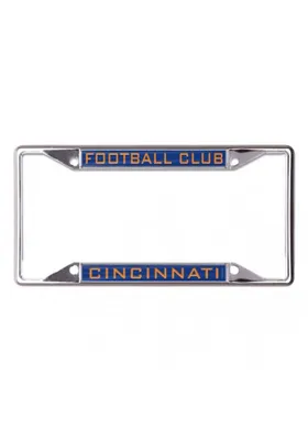 FC Cincinnati Inlaid Metal License Frame