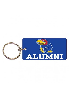 Kansas Jayhawks Alumni Keychain - Blue