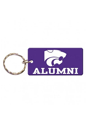 K-State Wildcats Alumni Keychain - Purple