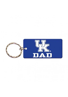 Kentucky Wildcats Dad Keychain - Blue