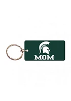 Michigan State Spartans Mom Keychain - Green