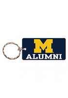 Michigan Wolverines Alumni Keychain - Blue