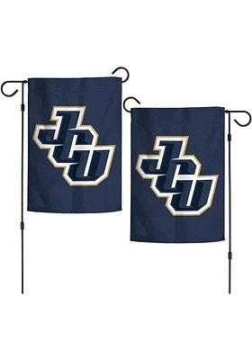 John Carroll Blue Streaks 12x18 inch 2-Sided Garden Flag - Blue